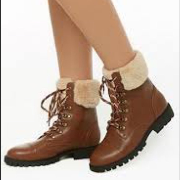 NWT Forever 21 brown boots- size 8 - Picture 1 of 5